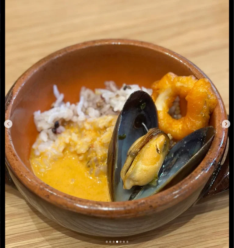 Seafood and small bread dishes — Haruru’s photograph