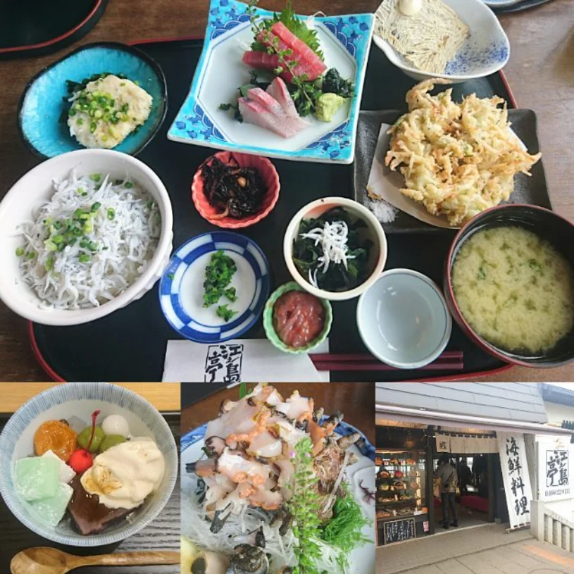 A whitebait meal at Enoshima-tei — Haruru’s photograph