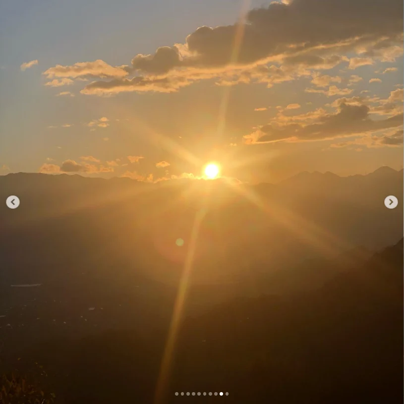 Sunrise the following morning — Haruru’s photograph