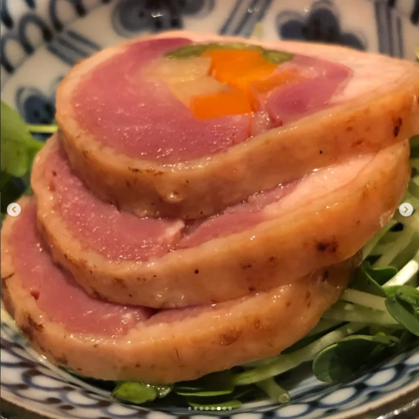 夕方は、刺身と唐揚げを楽しんで — ハルルの写真