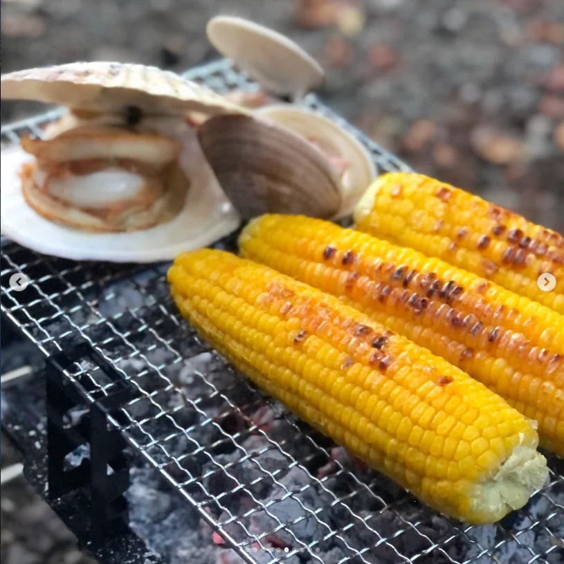 Cooking and eating, one after another — Haruru’s photograph