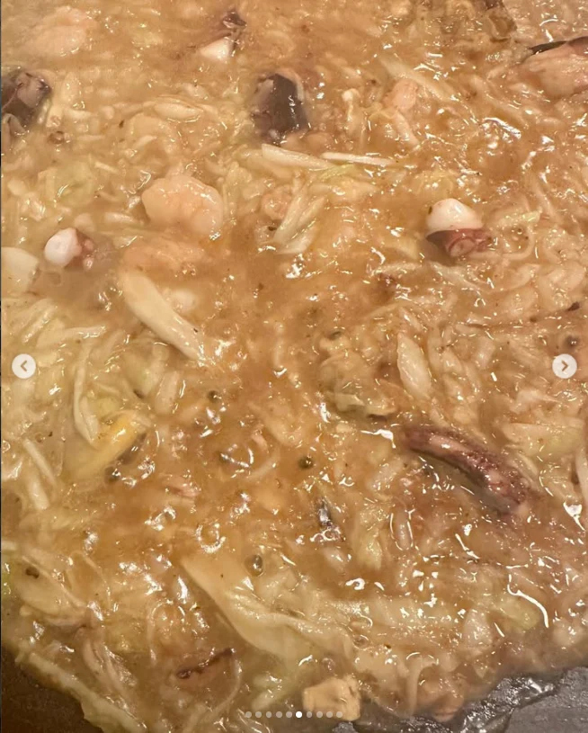 Seafood monja became her choice for next time — Haruru’s photograph