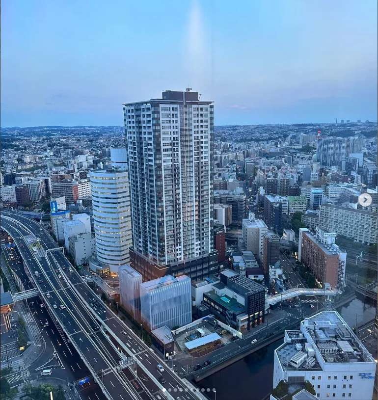 A view from a private room on the 29th floor — Haruru’s photograph