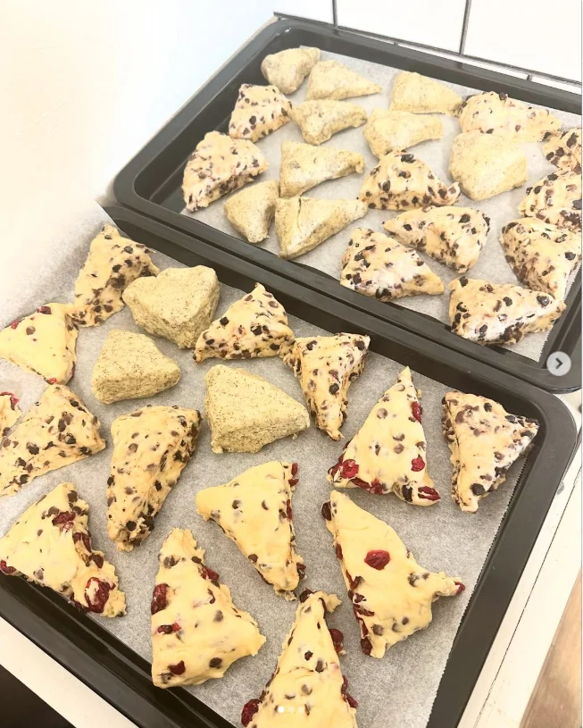 Three flavours from a morning of baking — Haruru’s photograph