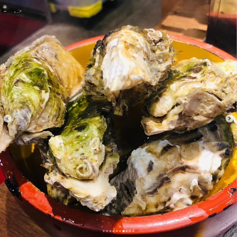 Grilled seafood from the morning — Haruru’s photograph